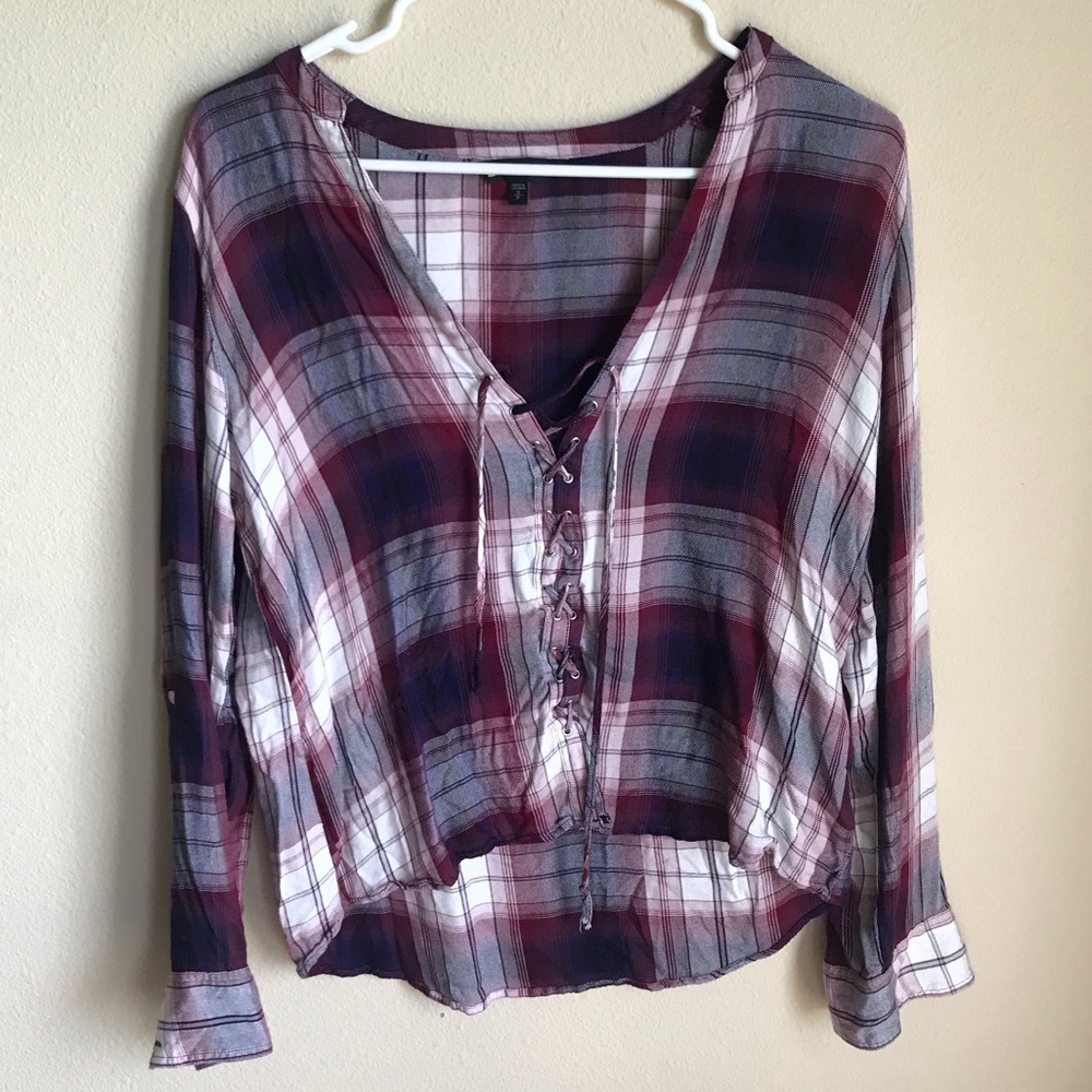EXPRESS FLANNEL TOP